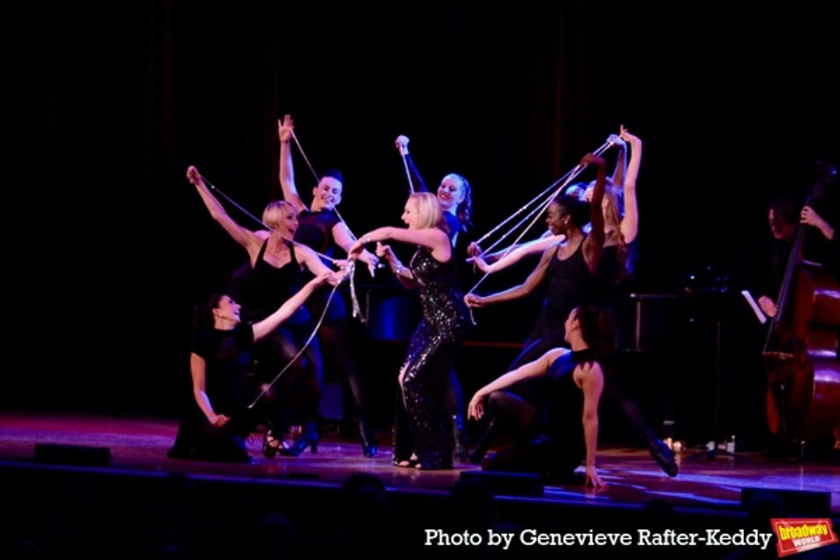 Haley Swindal and The Broadway By The Years Dancers at 
