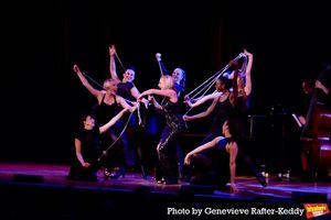 Haley Swindal and The Broadway By The Years Dancers Photo