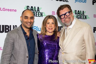 Saheem Ali, Arielle Tepper, Oskar Eustis Photo