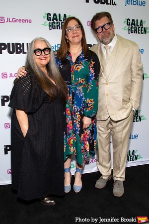 Laurie Woolery, Jamie Maleszka, Oskar Eustis @ BroadwayWorld Laurie Woolery, Jamie Maleszka, Oskar Eustis Photo