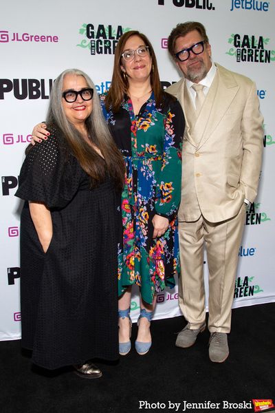 Laurie Woolery, Jamie Maleszka, Oskar Eustis Photo
