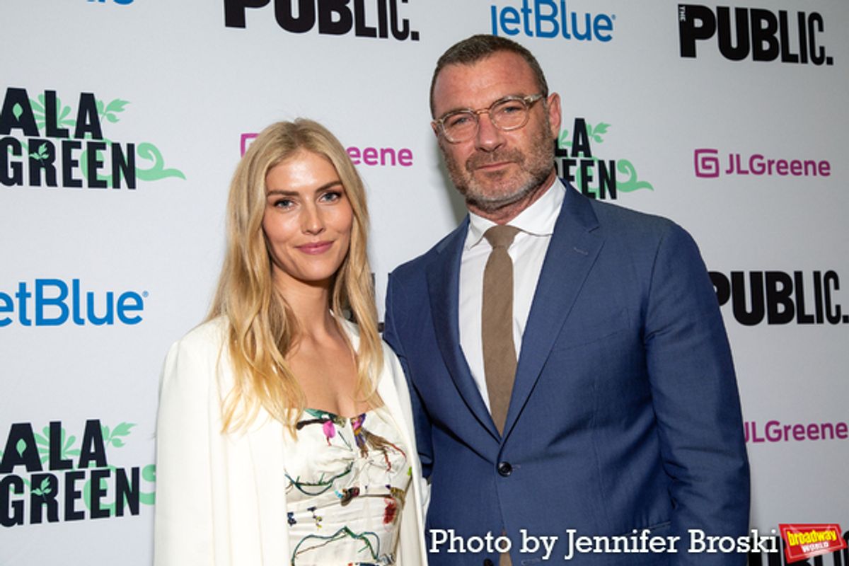 Taylor Neisen, Liev Schreiber at 