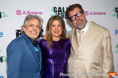 Luis Miranda, Arielle Tepper, Oskar Eustis Photo