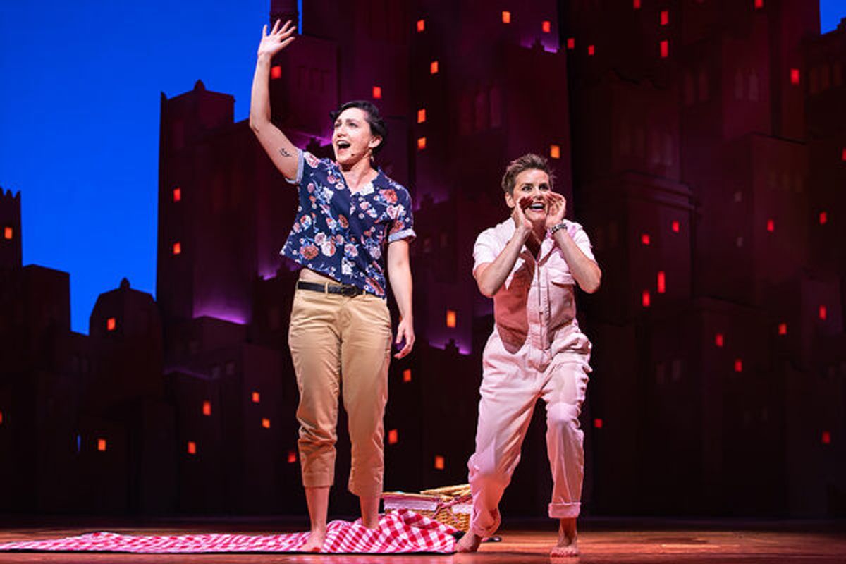 Lauren Patten, Jenn Colella at 