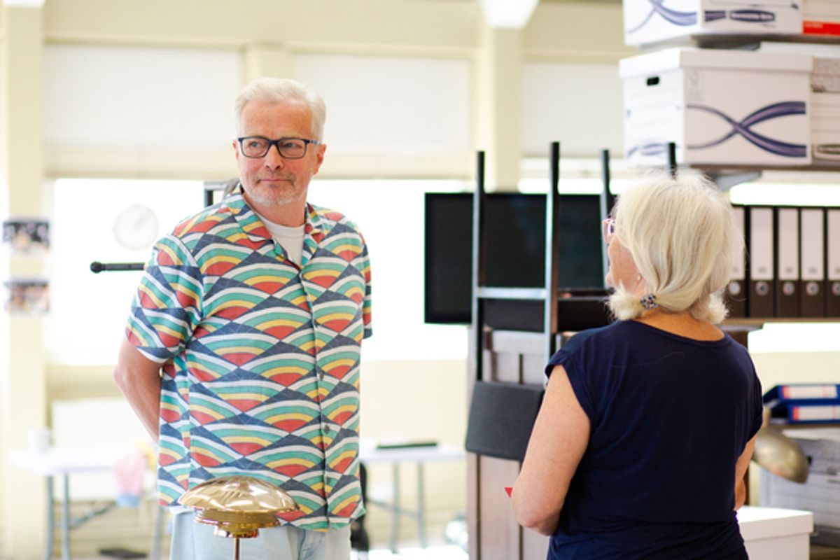 Andrew Macbean (Leo) and Denise Black (Susie) at 