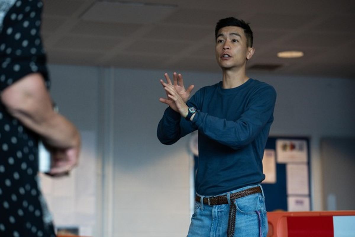 Anthony Lau (Director) at Photos: Inside Rehearsal For ROCK / PAPER / SCISSORS at Sheffield Theatre