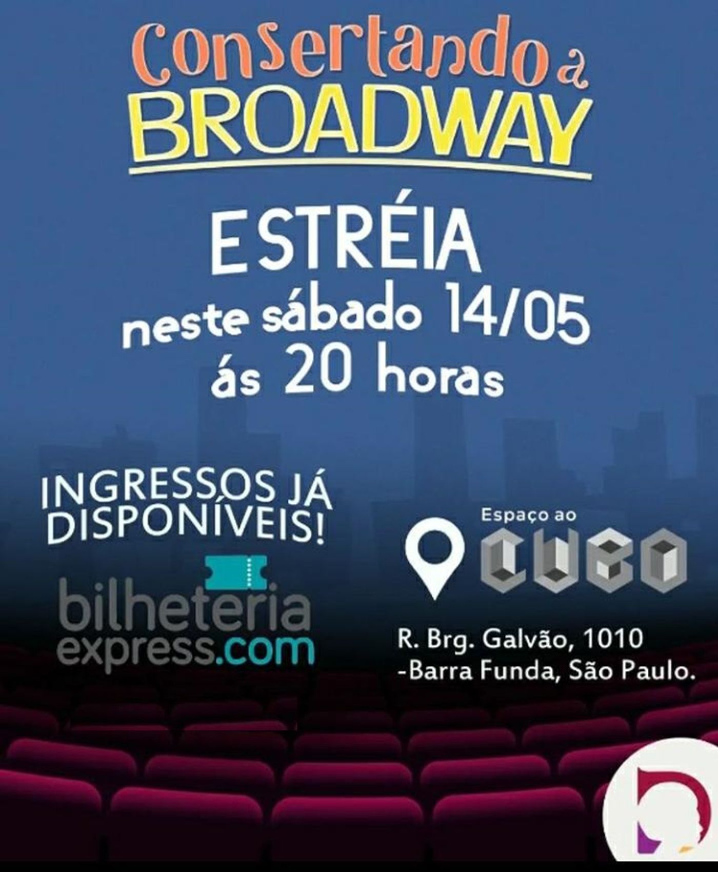 BWW Previews: CONSERTANDO A BROADWAY Opens at Espaco Ao Cubo  Image