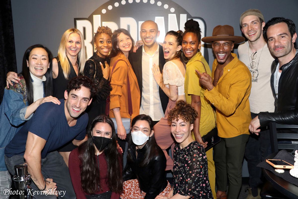 Masumi Iwai  Leslie Donna Flesner  Aliah James  Leslie Blake Walker  John Manzari  Amber Ardolino  Mariah Reives  Justin Prescott  Kurt Csolak  Ramin Karimloo    Bottom left to bottom right:  John Mic at 