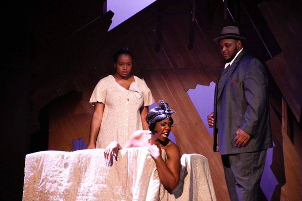 CAMILE CAPERS, TEISHA DUNCAN, NAJEE RAWLS at Photos: First Look At THE COLOR PURPLE At Plaza's Broadway Long Island
