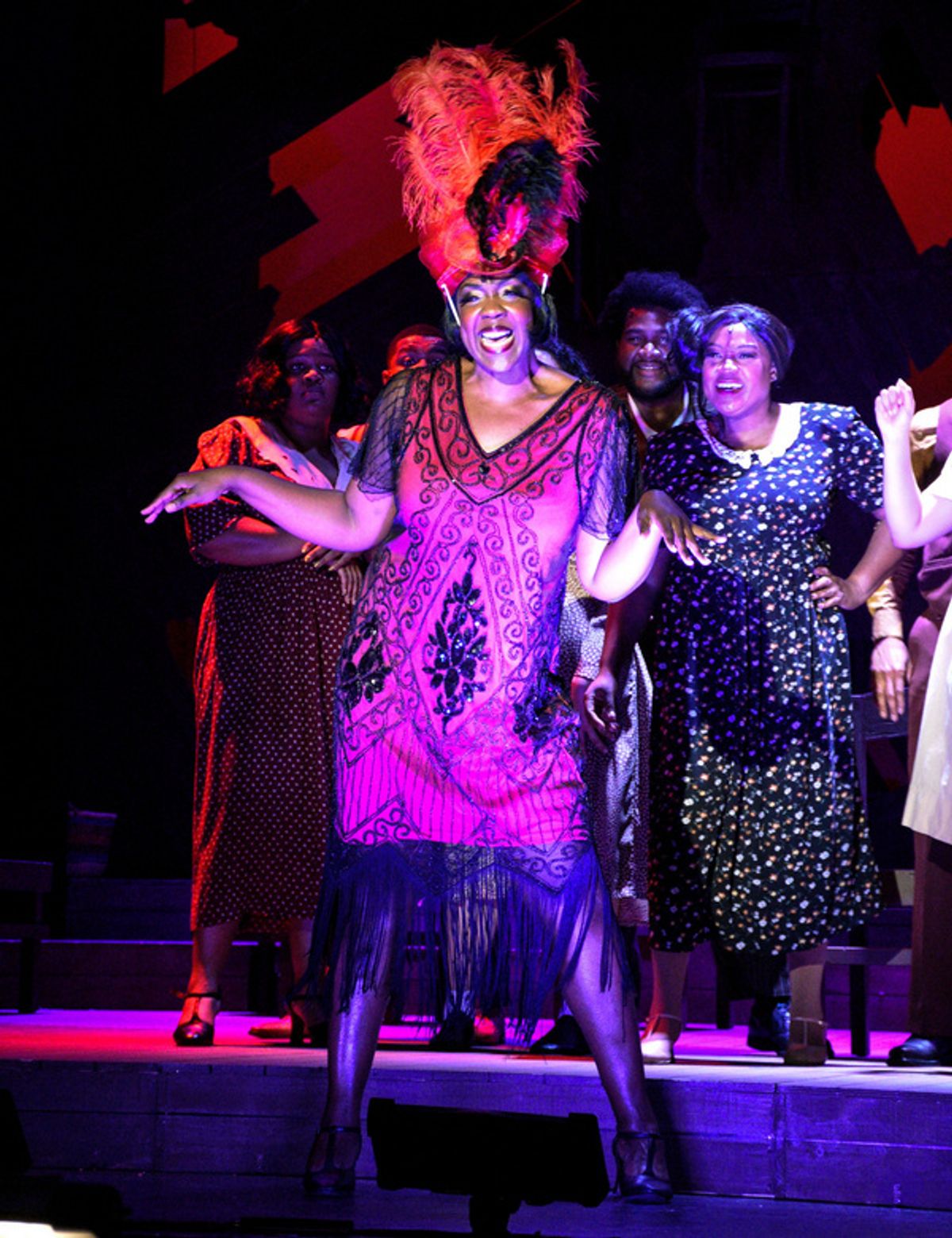 TEISHA DUNCAN at Photos: First Look At THE COLOR PURPLE At Plaza's Broadway Long Island