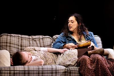 Alice Zelenko and Dylan Seders Hoffman in These and Those at the New York Theater Fes Photo