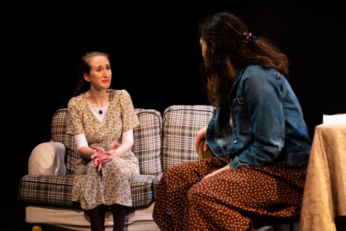 Alice Zelenko and Dylan Seders Hoffman in These and Those at the New York Theater Festival. Photos: Jake Capriotti. at 