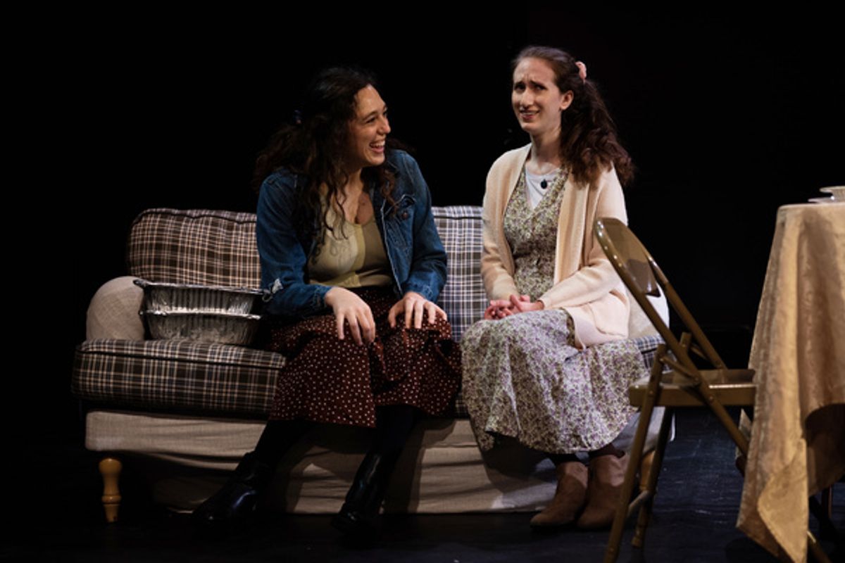 Alice Zelenko and Dylan Seders Hoffman in These and Those at the New York Theater Festival. Photos: Jake Capriotti. at 