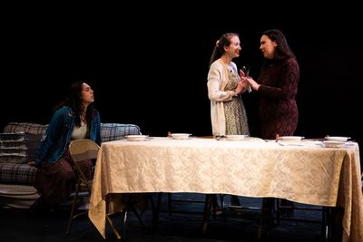 Alice Zelenko, Dylan Seders Hoffman, and Sophie Krietzberg in These and Those at the  Photo