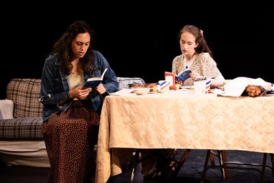 Alice Zelenko and Dylan Seders Hoffman in These and Those at the New York Theater Fes Photo