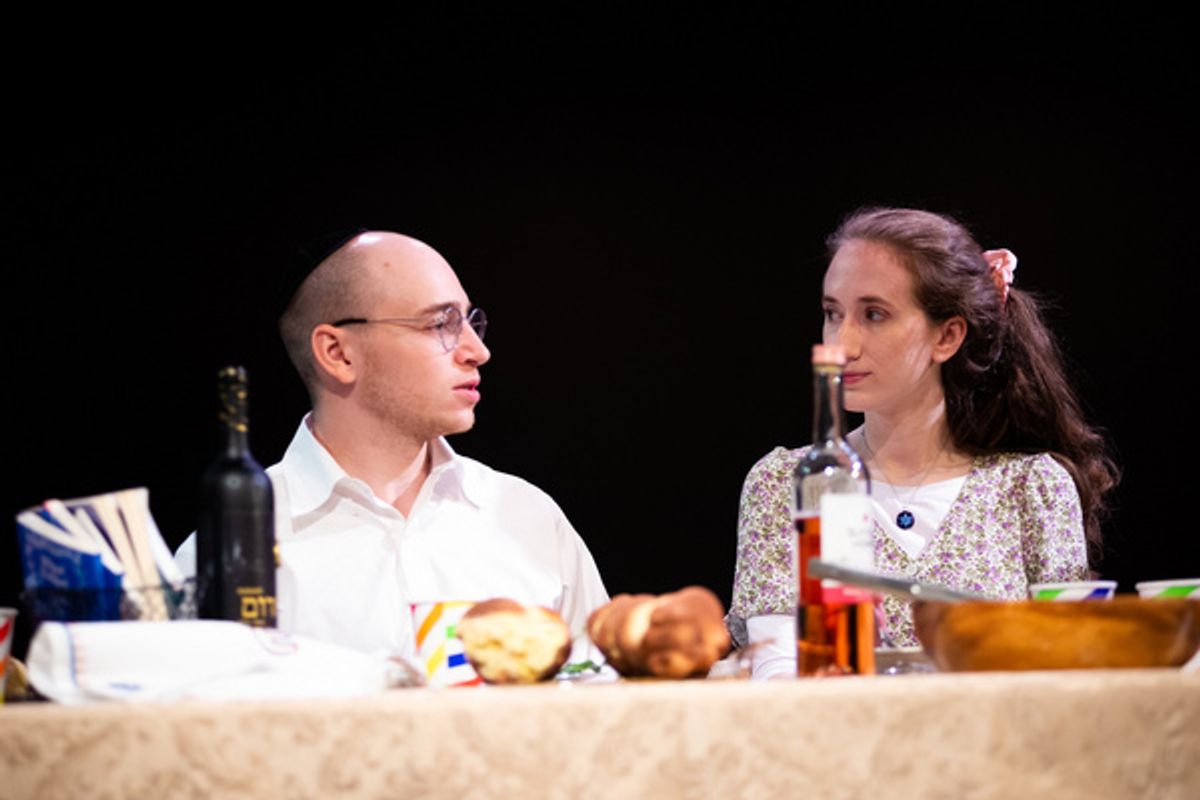 Dylan Seders Hoffman and Ethan Fox in These and Those at the New York Theater Festival. Photos: Jake Capriotti. at 