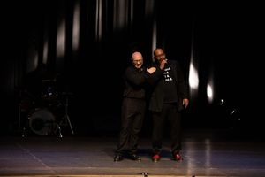 Mark Yonally and Bril Barrett @ BroadwayWorld Mark Yonally and Bril Barrett Photo