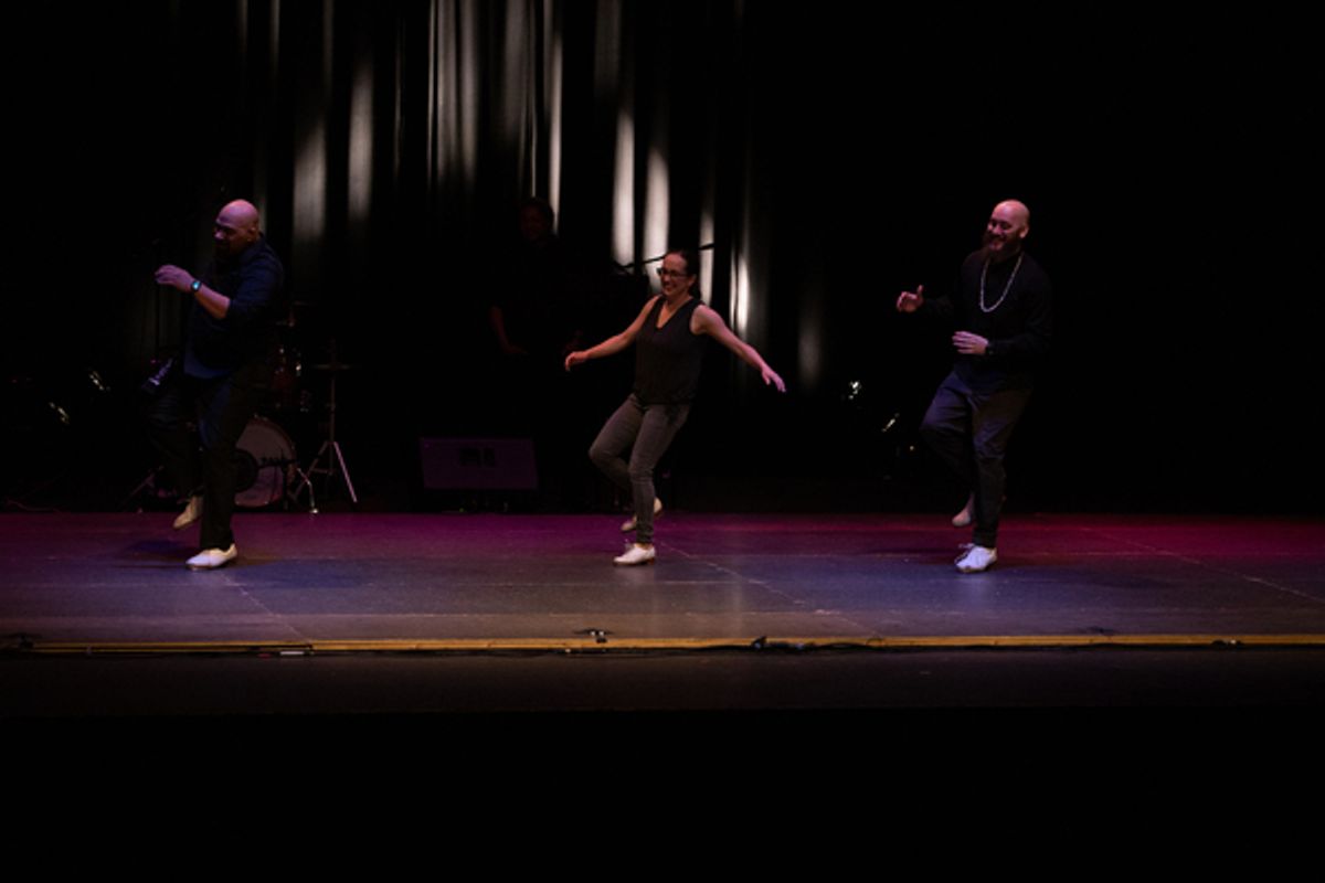 Tré Dumas, Jessica Chapuis Bronson and Nico Rubio at Photos: First Look at BRIDGING THE GAP ONE STEP AT A TIME, Streaming This June