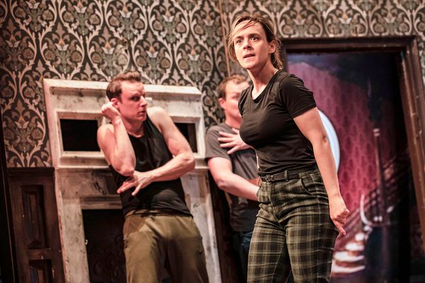 Photos: In Rehearsal With the Original Cast of THE PLAY THAT GOES WRONG — photo 3 of 15