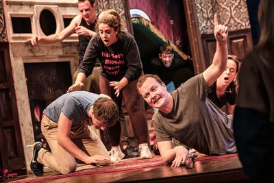 Henry Shields, Dave Hearn, Nancy Zamit, Greg Tannahill, Jonathan Sayer, Charlie Russe Photo