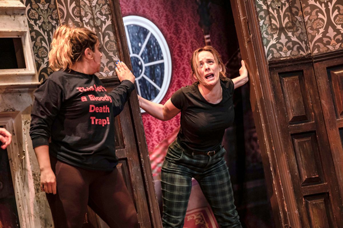 Nancy Zamit, Charlie Russell at 