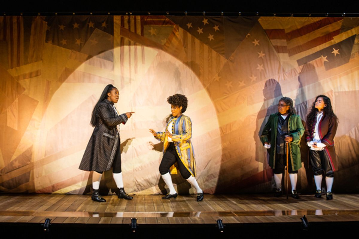 Crystal Lucas-Perry, Gisela Adisa, Patrena Murray, and Brooke Simpson at 