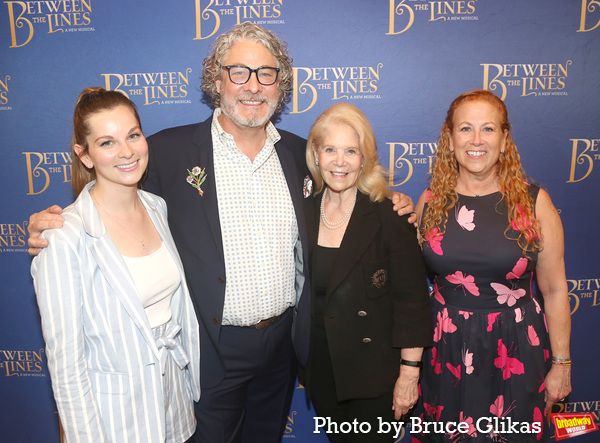 Samantha Van Leer, Timothy Allen McDonald, Daryl Roth and Jodi Picoult Photo
