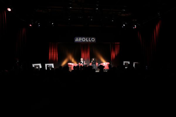 Unscripted Live, Apollo Theater Soundstage. Christian John Wikane (producer/host) int Photo