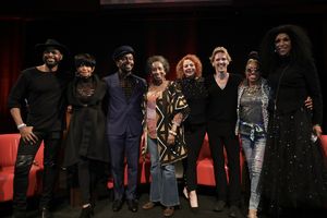 Unscripted Live producer/director Sekou Luke, Melba Moore, Fonzi Thornton, Janice Pen Photo
