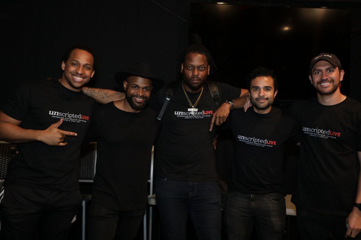 Sekou Luke Studio | Rebel Media Production Team: Brandon Lambert, Unscripted Live Producer/Director Sekou Luke, Xhris Hayes, Luis Feliciano, and Mark Claudio. Photo by DwSnapshot Photography.  at 