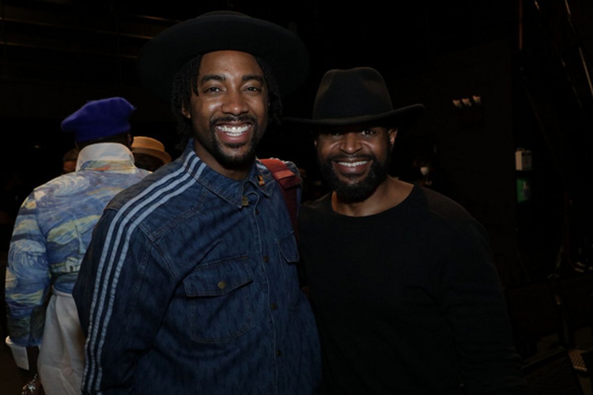 Saint Aubyn and Sekou Luke. Photo by DwSnapshot Photography.  at 