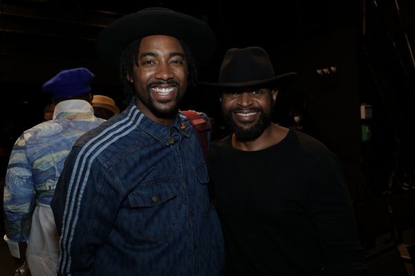 Saint Aubyn and Sekou Luke. Photo by DwSnapshot Photography.  Photo