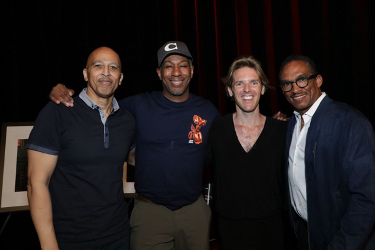 Kenneth Claytor, Derek Joyner, Christian John Wikane, and Michael Lewis. Photo by DwSnapshot Photography.  at 