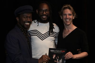 Fonzi Thornton, John James, and Christian John Wikane. Photo by DwSnapshot Photograph Photo