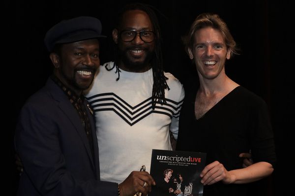 Fonzi Thornton, John James, and Christian John Wikane. Photo by DwSnapshot Photograph Photo