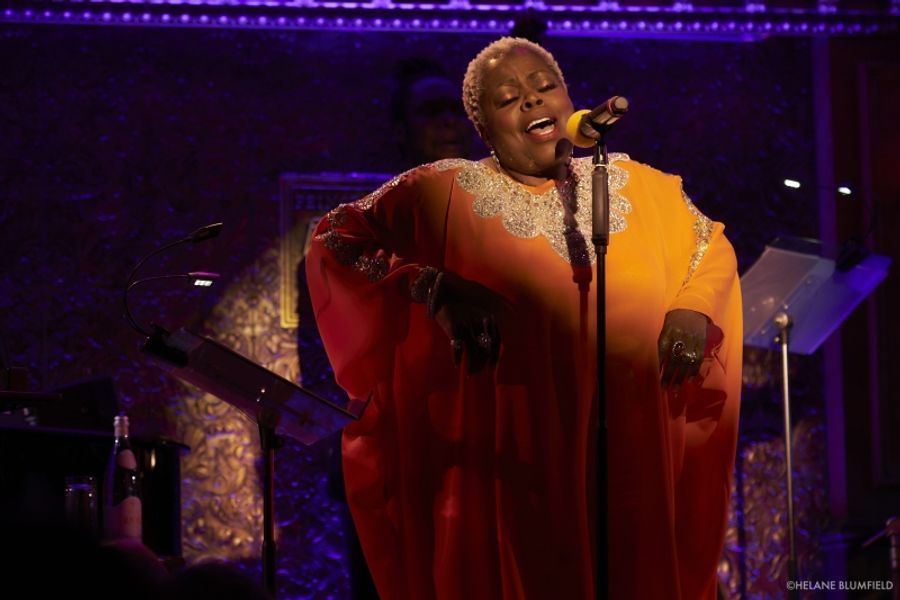 Photos: LILLIAS WHITE: DIVINE SASS, A TRIBUTE TO THE DIVINE ONE – SARAH VAUGHAN at Feinstein's/54 Below by Helane Blumfield  Image