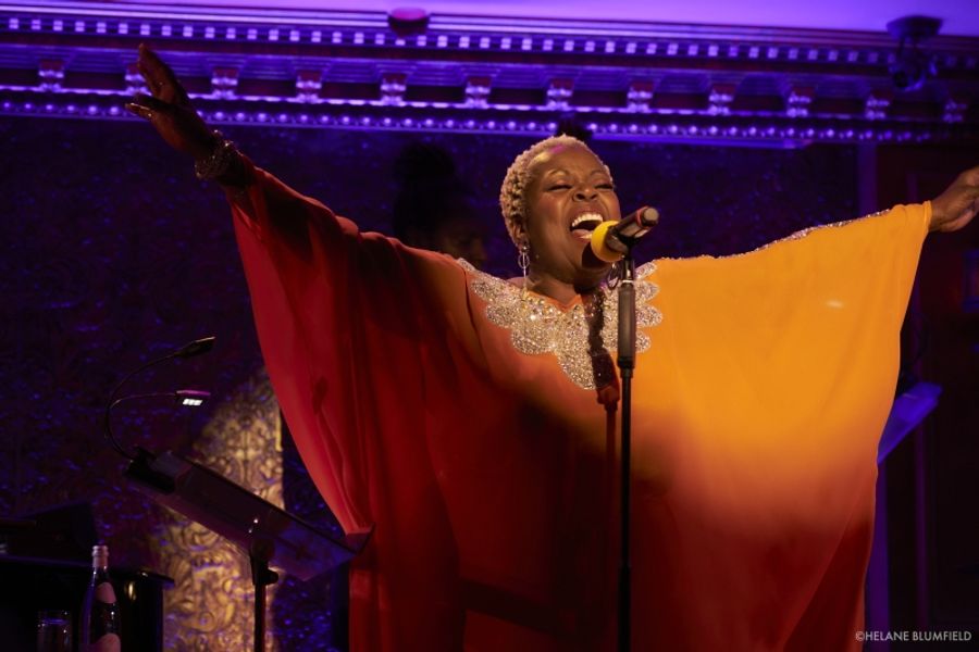 Photos: LILLIAS WHITE: DIVINE SASS, A TRIBUTE TO THE DIVINE ONE – SARAH VAUGHAN at Feinstein's/54 Below by Helane Blumfield  Image