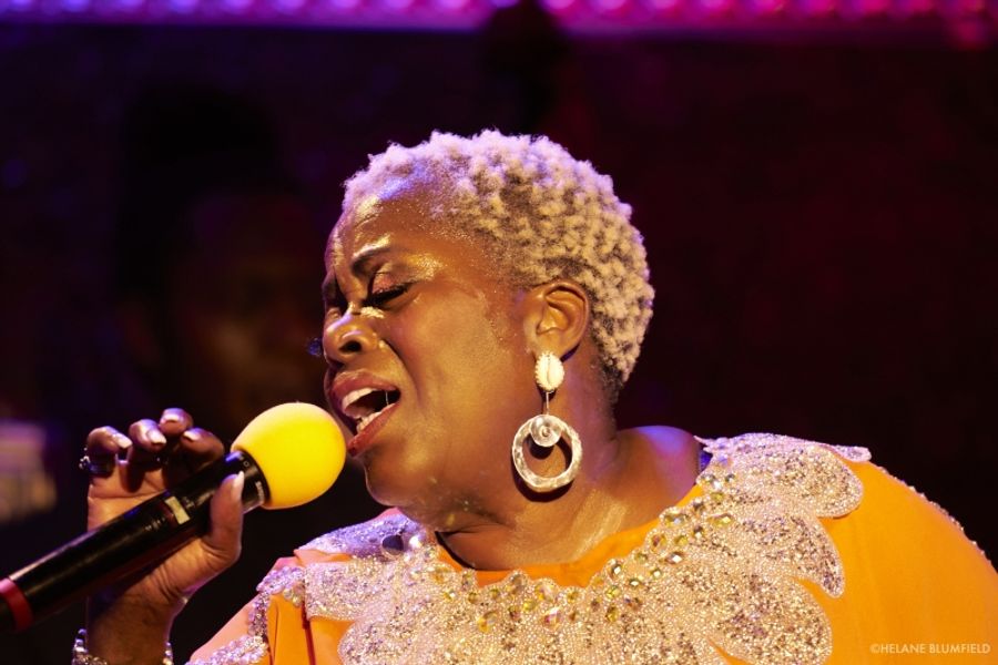 Photos: LILLIAS WHITE: DIVINE SASS, A TRIBUTE TO THE DIVINE ONE – SARAH VAUGHAN at Feinstein's/54 Below by Helane Blumfield  Image