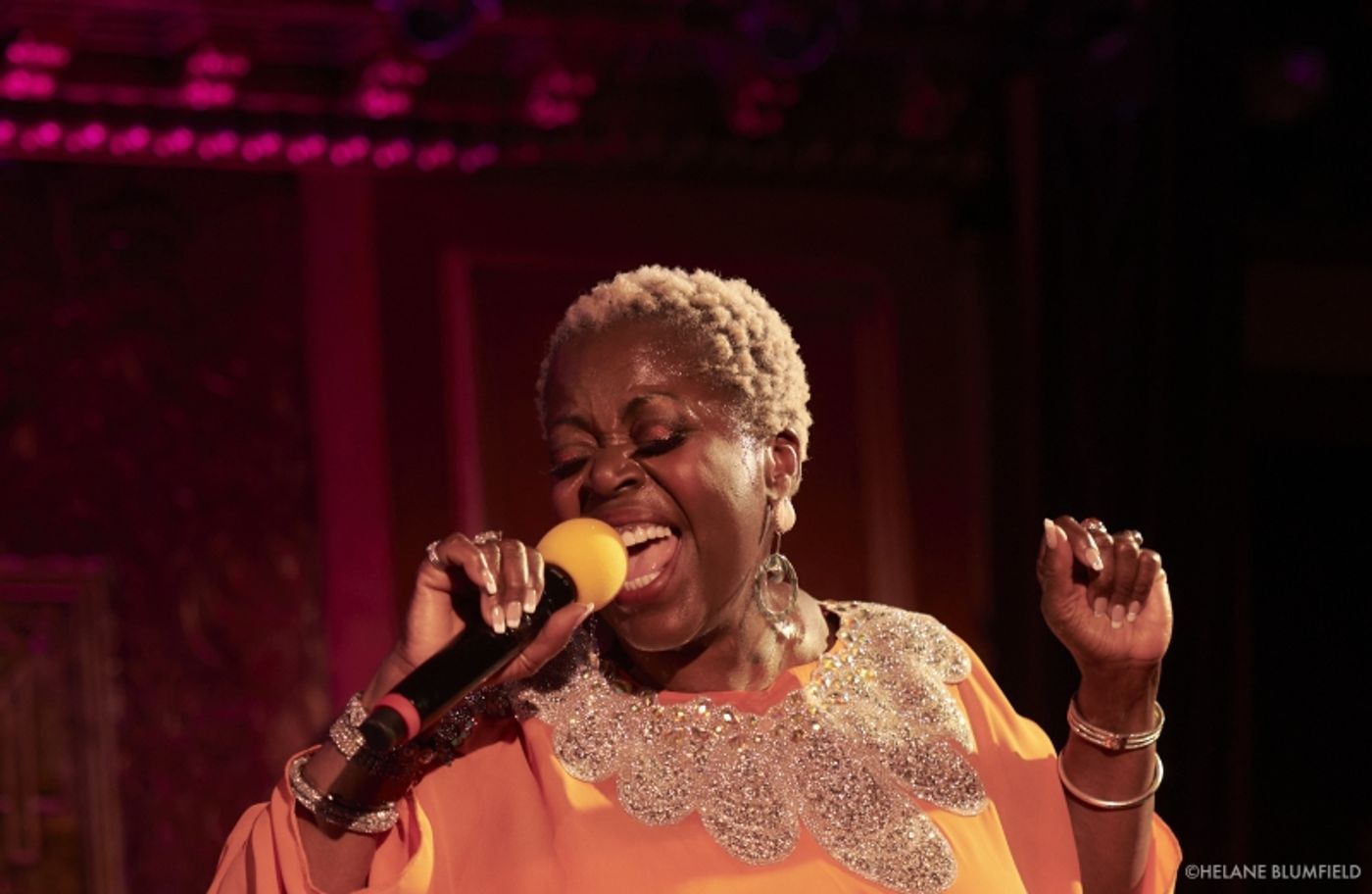 Photos: LILLIAS WHITE: DIVINE SASS, A TRIBUTE TO THE DIVINE ONE – SARAH VAUGHAN at Feinstein's/54 Below by Helane Blumfield Photos: LILLIAS WHITE: DIVINE SASS, A TRIBUTE TO THE DIVINE ONE – SARAH VAUGHAN at Feinstein's/54 Below by Helane Blumfield Image
