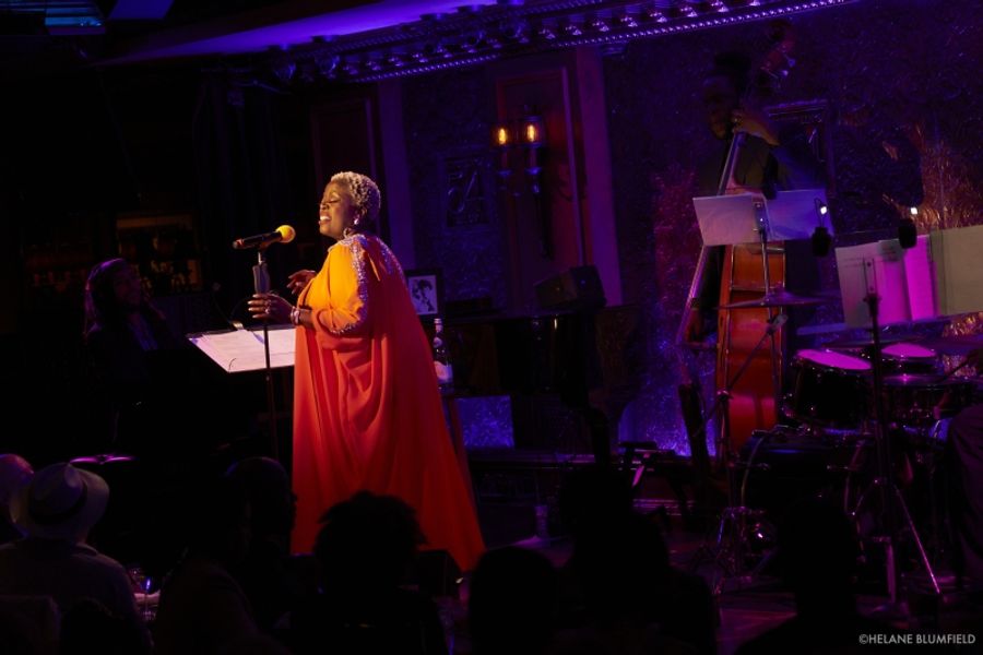 Photos: LILLIAS WHITE: DIVINE SASS, A TRIBUTE TO THE DIVINE ONE – SARAH VAUGHAN at Feinstein's/54 Below by Helane Blumfield  Image