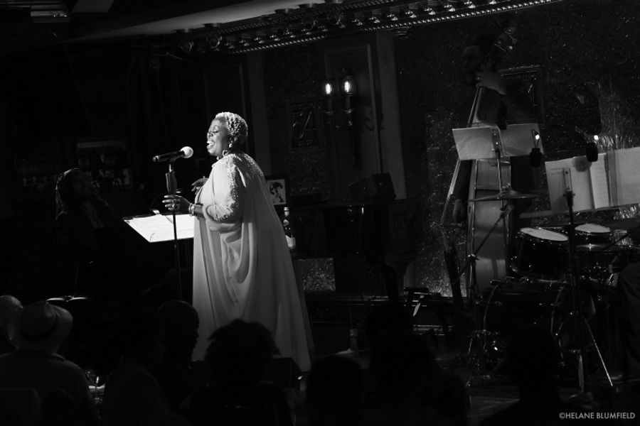 Photos: LILLIAS WHITE: DIVINE SASS, A TRIBUTE TO THE DIVINE ONE – SARAH VAUGHAN at Feinstein's/54 Below by Helane Blumfield  Image