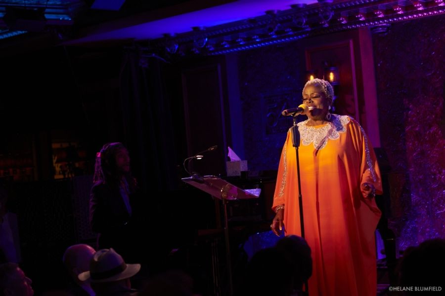 Photos: LILLIAS WHITE: DIVINE SASS, A TRIBUTE TO THE DIVINE ONE – SARAH VAUGHAN at Feinstein's/54 Below by Helane Blumfield  Image