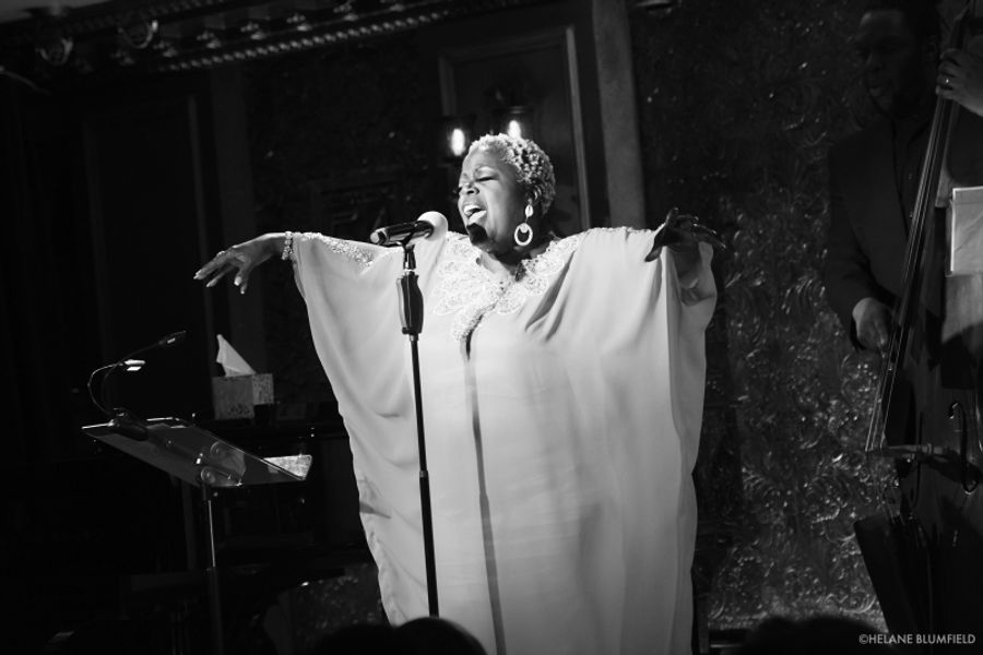 Photos: LILLIAS WHITE: DIVINE SASS, A TRIBUTE TO THE DIVINE ONE – SARAH VAUGHAN at Feinstein's/54 Below by Helane Blumfield  Image