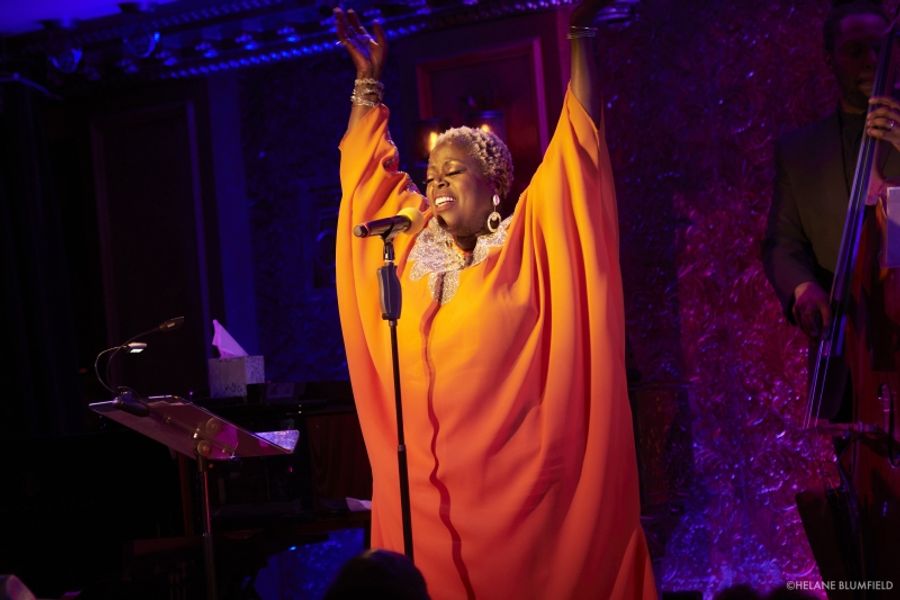 Photos: LILLIAS WHITE: DIVINE SASS, A TRIBUTE TO THE DIVINE ONE – SARAH VAUGHAN at Feinstein's/54 Below by Helane Blumfield  Image