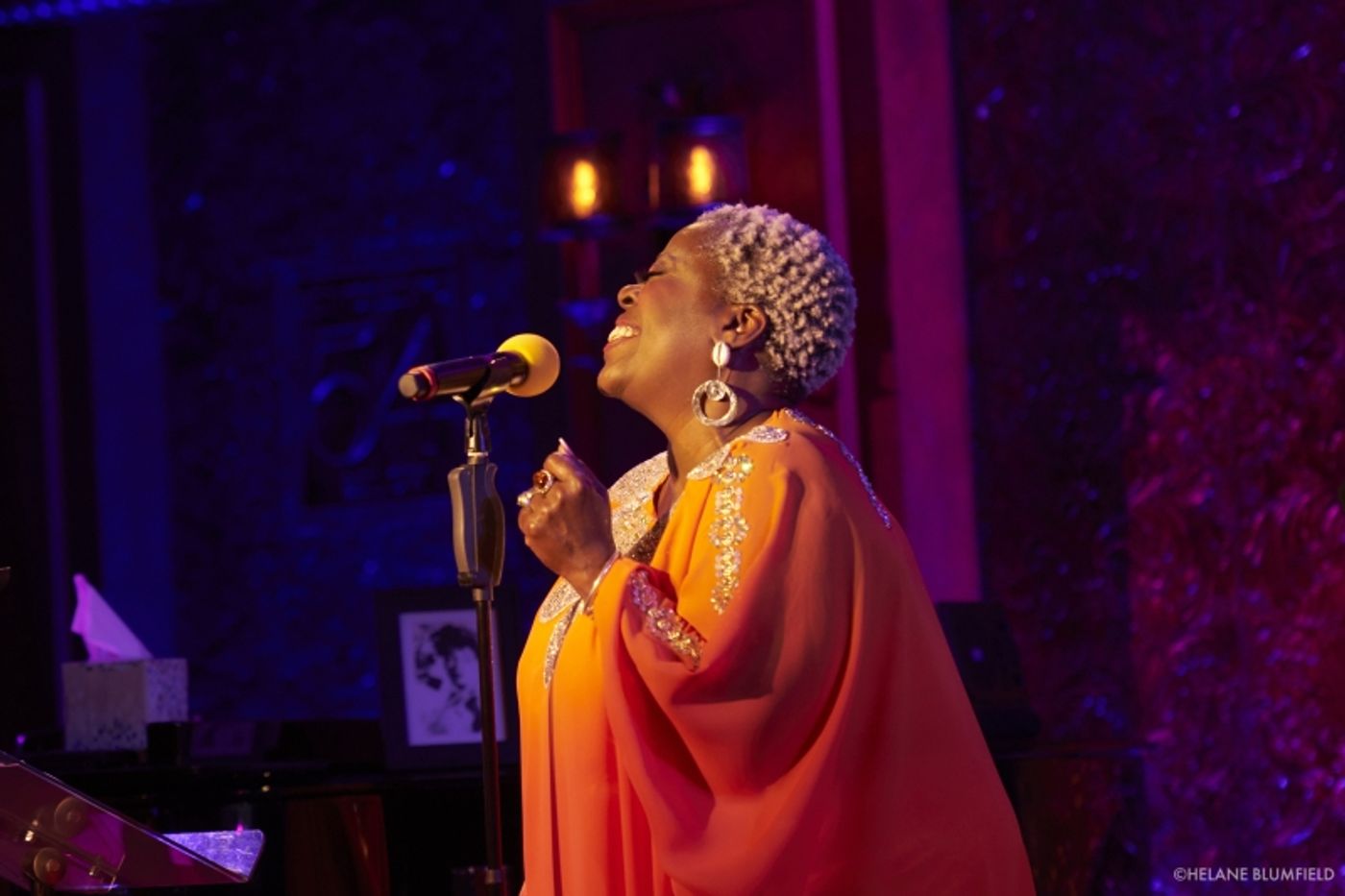 Photos: LILLIAS WHITE: DIVINE SASS, A TRIBUTE TO THE DIVINE ONE – SARAH VAUGHAN at Feinstein's/54 Below by Helane Blumfield Photos: LILLIAS WHITE: DIVINE SASS, A TRIBUTE TO THE DIVINE ONE – SARAH VAUGHAN at Feinstein's/54 Below by Helane Blumfield Image