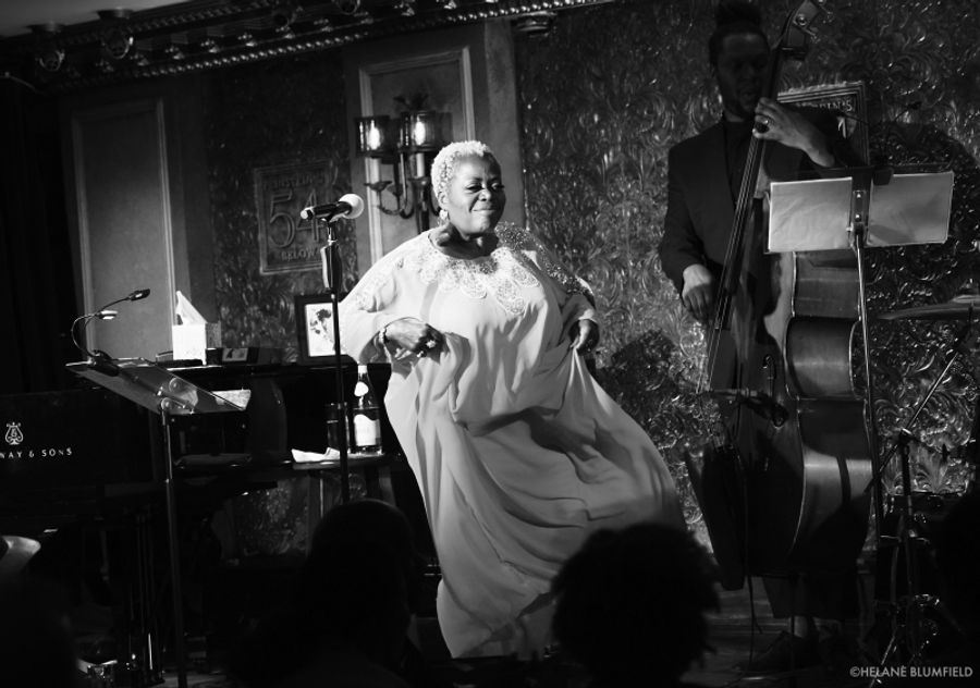 Photos: LILLIAS WHITE: DIVINE SASS, A TRIBUTE TO THE DIVINE ONE – SARAH VAUGHAN at Feinstein's/54 Below by Helane Blumfield  Image