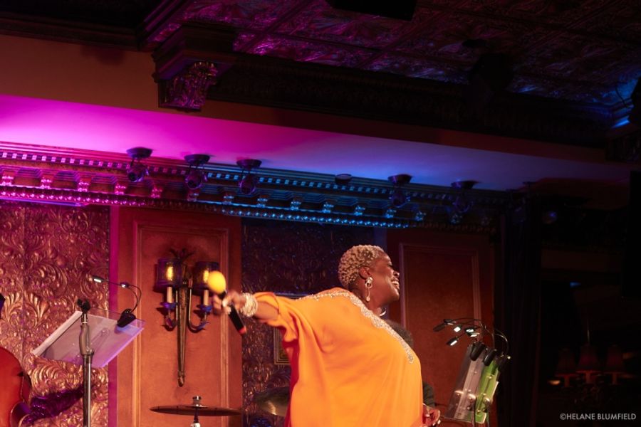Photos: LILLIAS WHITE: DIVINE SASS, A TRIBUTE TO THE DIVINE ONE – SARAH VAUGHAN at Feinstein's/54 Below by Helane Blumfield  Image