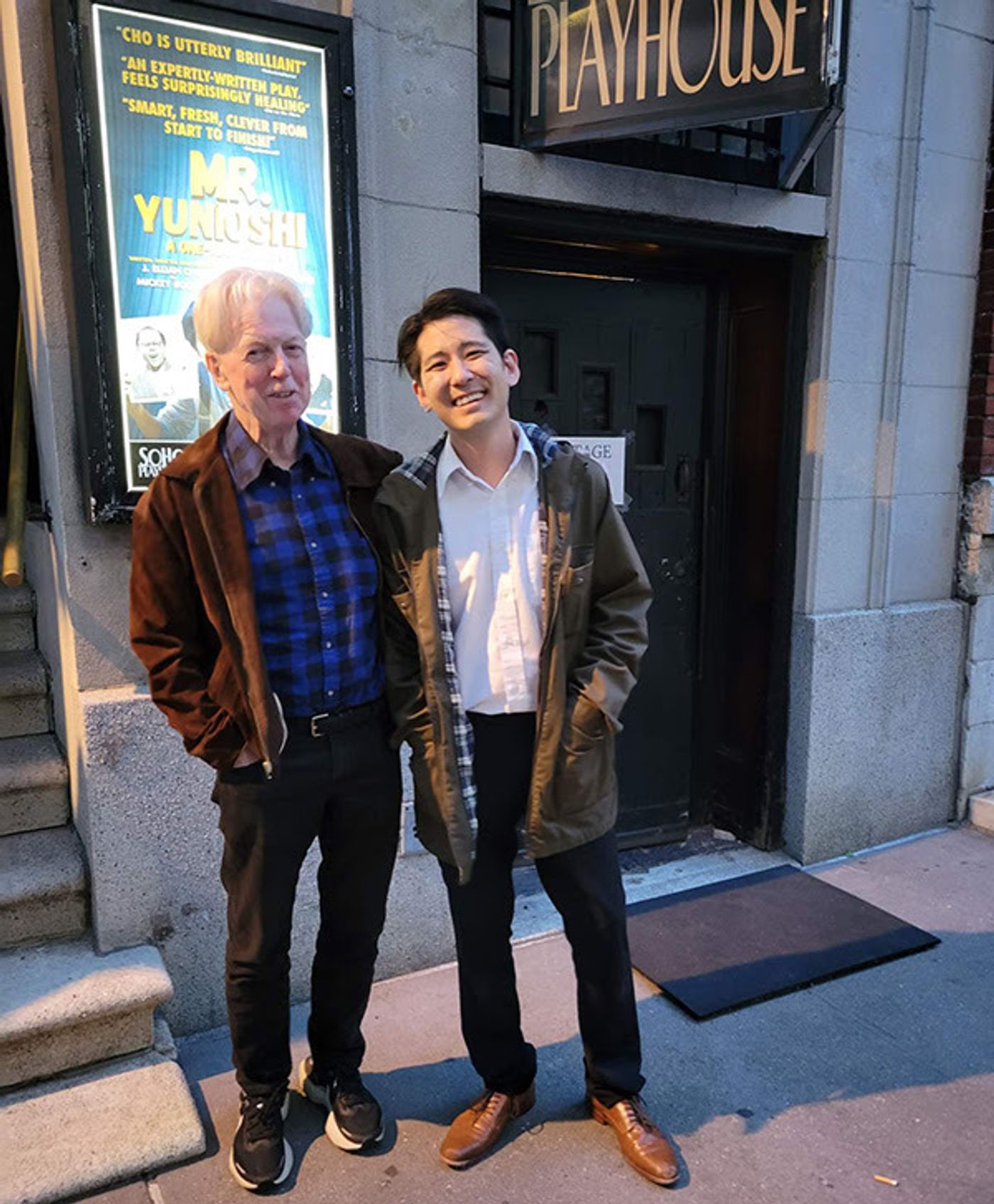 Photos: PARADISE SQUARE Book Writer Larry Kirwin Visits MR. YOUNIOSHI at Soho Playhouse  Image