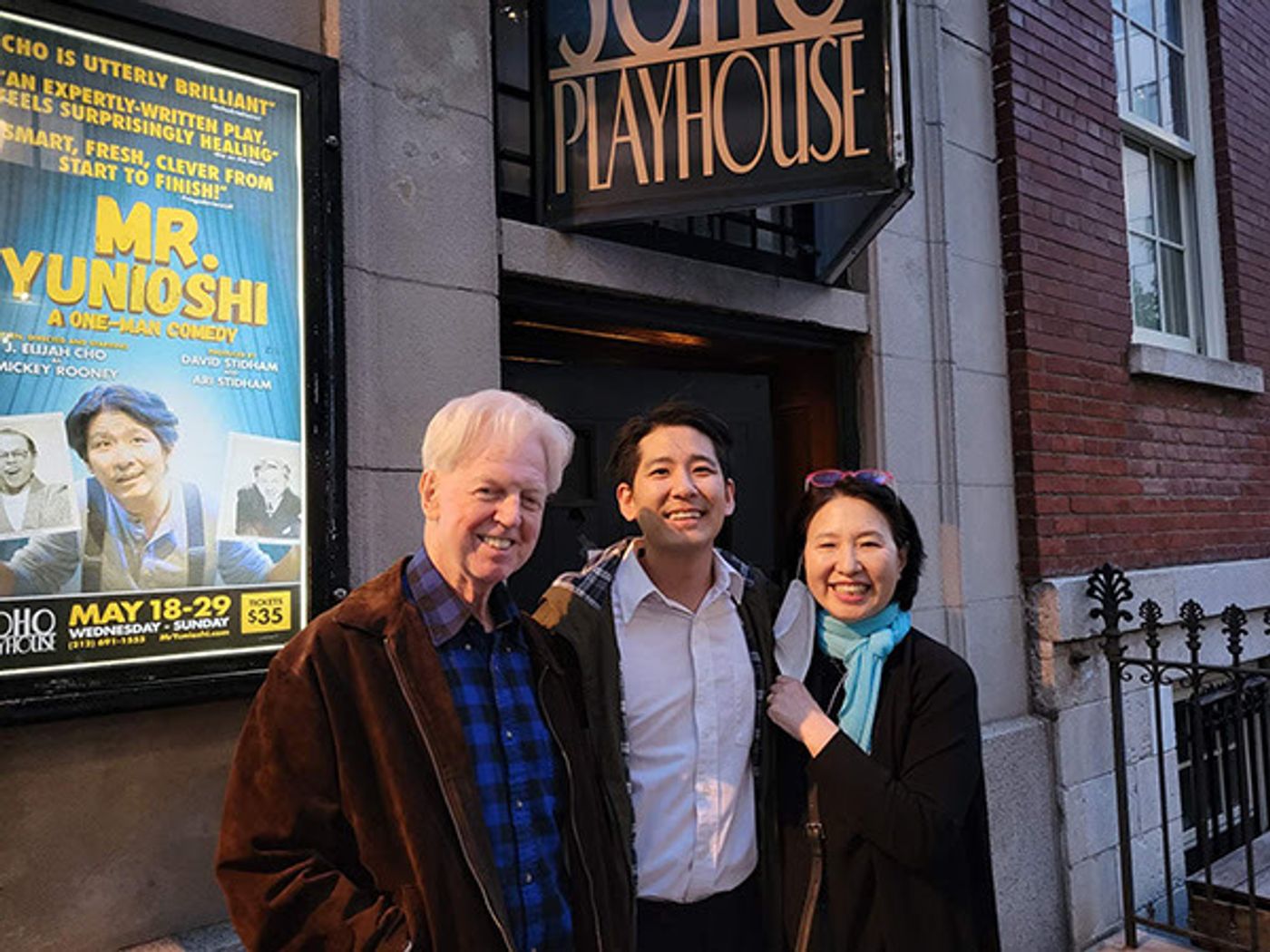 Photos: PARADISE SQUARE Book Writer Larry Kirwin Visits MR. YOUNIOSHI at Soho Playhouse  Image