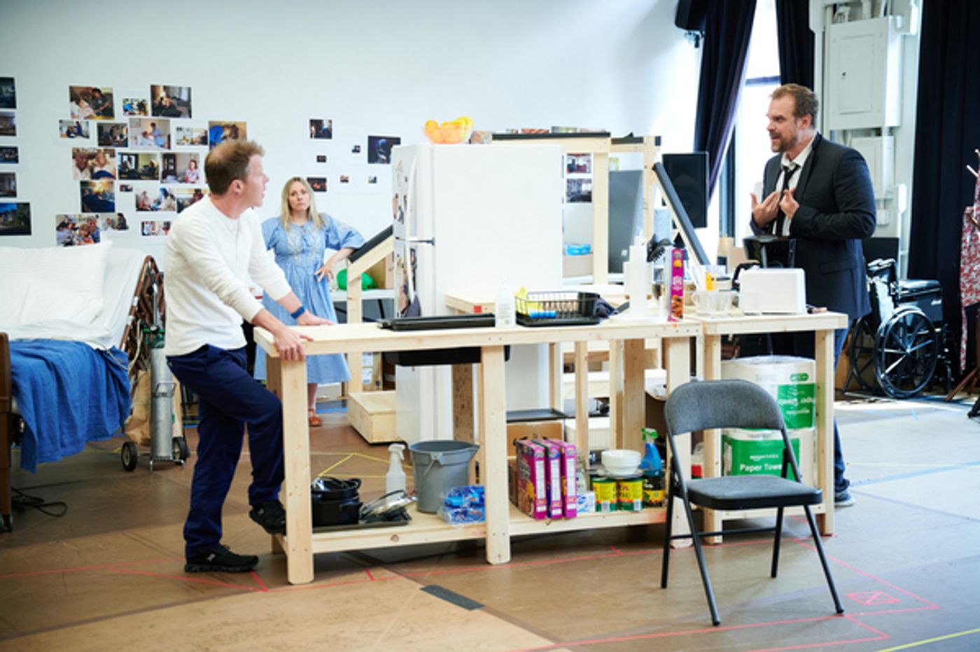 Photos: First Look at David Harbour, Bill Pullman & More in Rehearsals for Theresa Rebeck's MAD HOUSE  Image